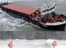 Sakarya'da karaya oturan gemide kurtarma operasyonu