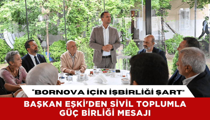 Başkan Eşki'den sivil toplumla güç birliği mesajı