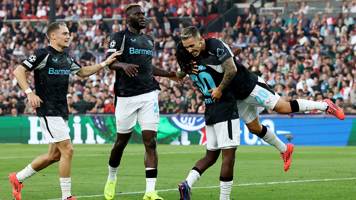 Bayer Leverkusen, Feyenoord'u 4-0’lık farkla yendi