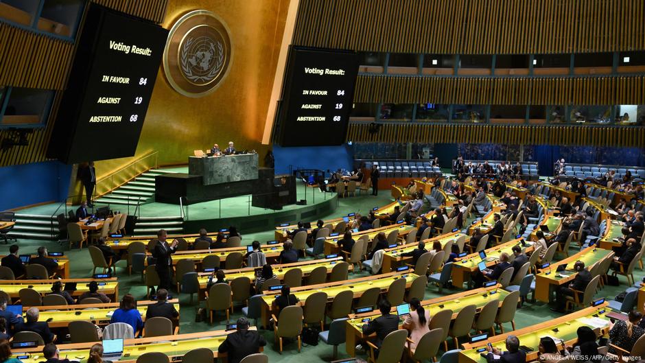 BM Genel Kurulu'ndan İsrail'e işgali sonlandırması için 12 ay süre
