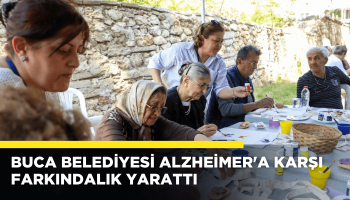 Buca Belediyesi Alzheimer’a karşı farkındalık yarattı