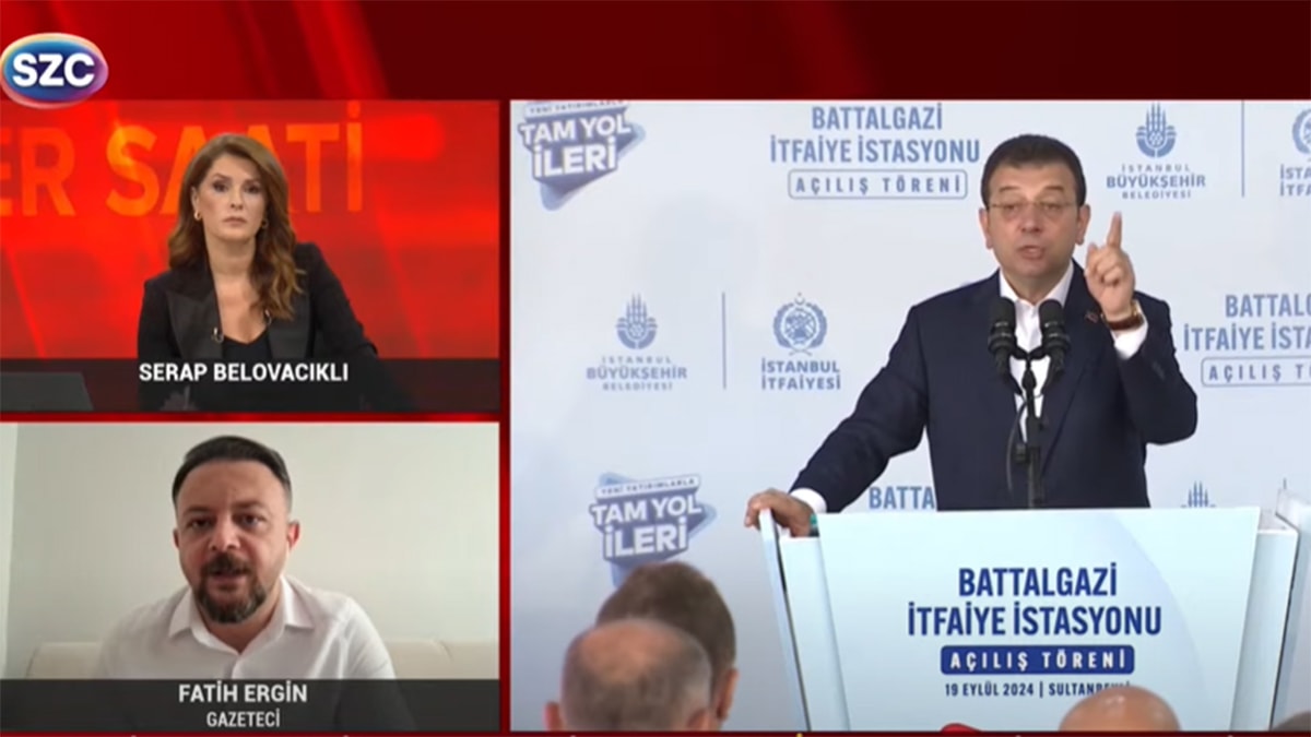 Gazeteci Fatih Ergin, SÖZCÜ TV'de açıkladı: İmamoğlu'na siyasi yasak fiilen onaylandı