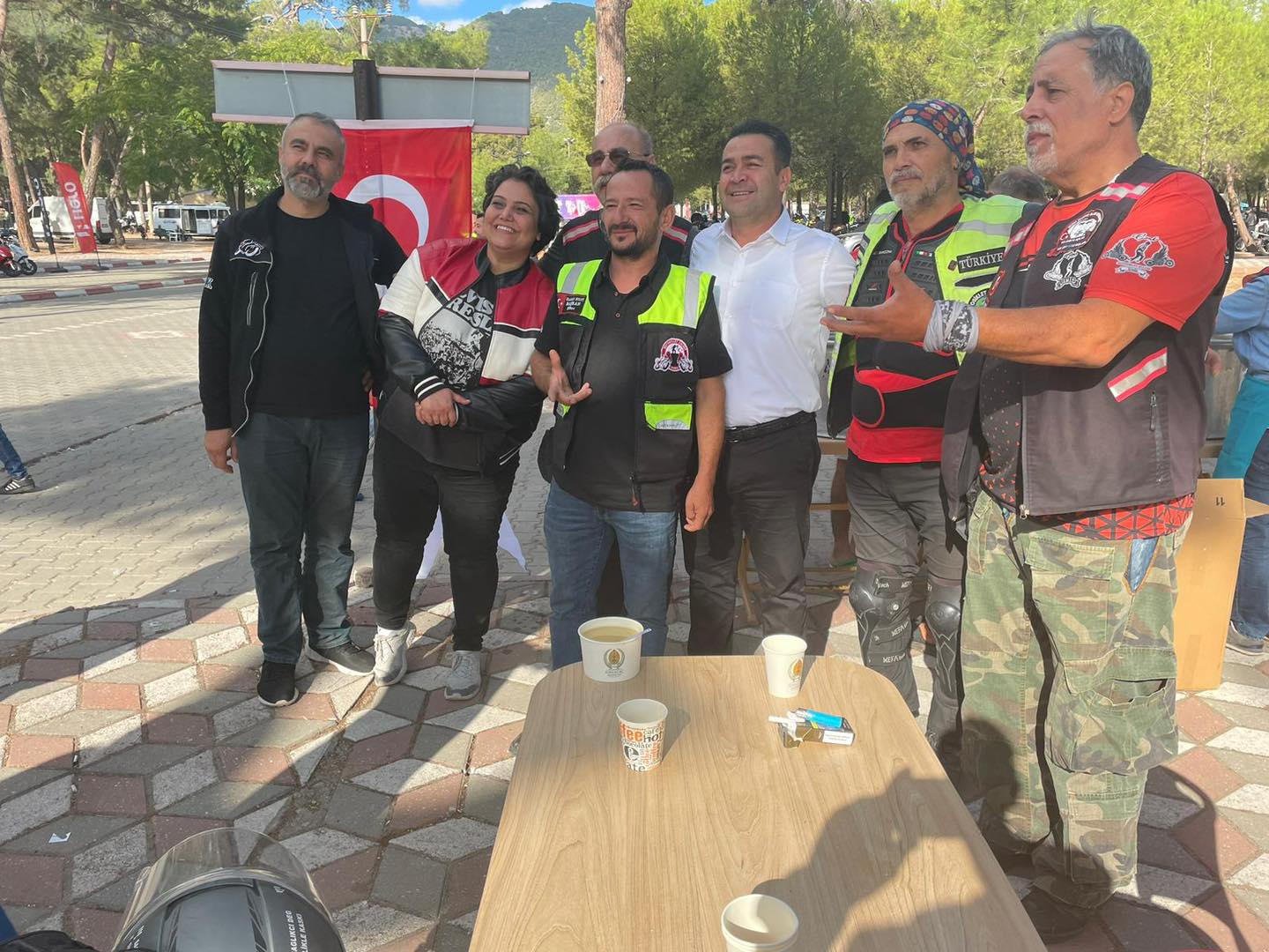 Kıkrağaç’ta motorcular ‘Yaza veda kampı’nda buluştu