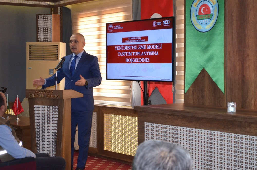 Manisa’da Bitkisel Üretim Planlaması ve Yeni Destekleme Modeli tanıtılmaya devam ediliyor