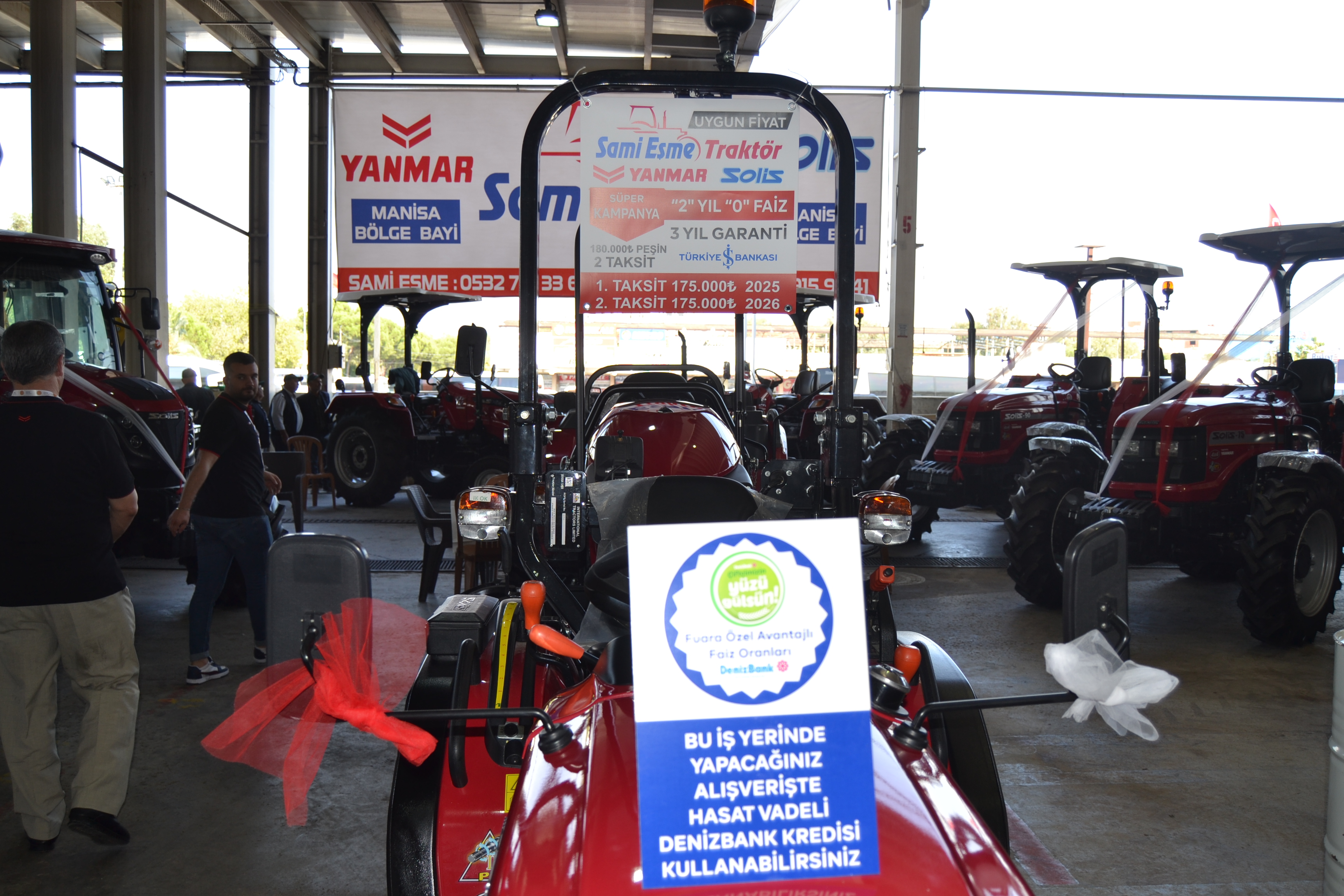 Sami Eşme Motorlu araçlar YANMAR ile fuarın gözdesi oldu
