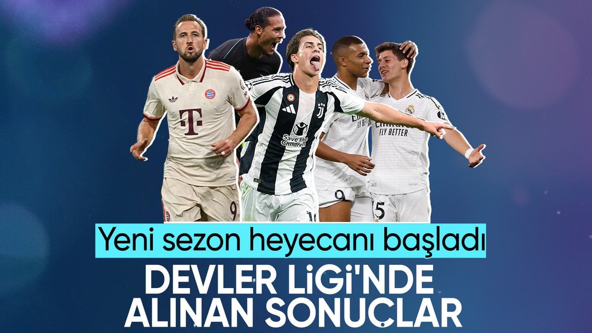 UEFA Şampiyonlar Ligi'nde yeni sezon heyecanı başladı