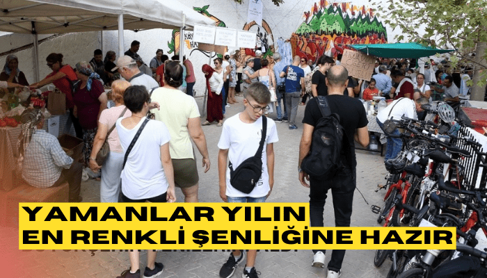 Yamanlar yılın en renkli şenliğine hazır