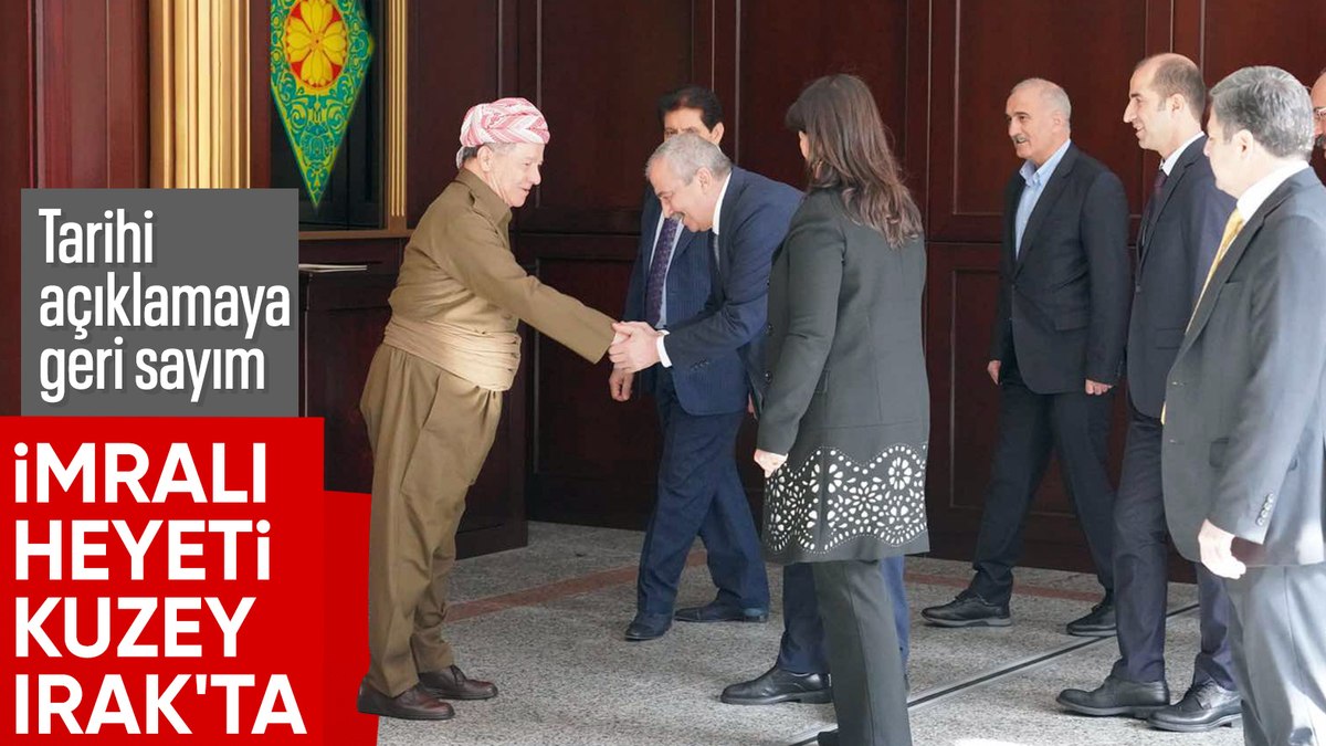 SON DAKİKA! DEM Parti İmralı heyeti Kuzey Irak'ta