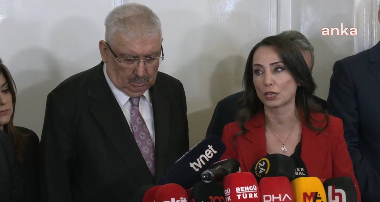 'Sayın Öcalan' ifadesini duyan MHP'li Semih Yalçın başını önüne eğdi
