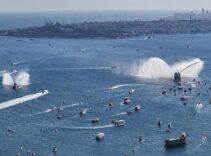 15 Temmuz Demokrasi ve Milli Birlik Günü! İstanbul Boğazı'nda böyle gösteri düzenlendi