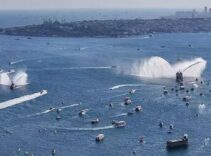 Boğaz'da 15 Temmuz korteji! 253 şehidin anısına 253 tekne