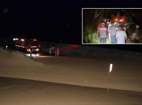 Erzurum'da otomobil sele kapıldı! Araçta bulunan kadın 150 metre sürüklendi