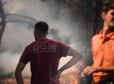 İzmir'de cansiperane mücadele: 6 gündür yangınlardayız, hiç uyku yok