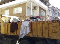 Mahalleli şoke oldu! Çalışmalar 6 saat sürdü, 6 kamyon doldu