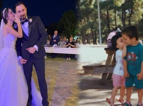 O fotoğraf herkesi şaşırttı! 3 yaşında tanıştılar, 27 yıl sonra evlendiler