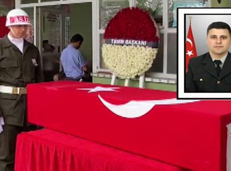 Şehit Topçu Uzman Çavuş Servet Ökkeş Çakır memleketinde son yolculuğuna uğurlandı