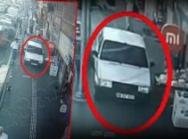 Otomobiliyle kaldırımdan ilerledi! Çeşitli maddelerden ceza uygulandı