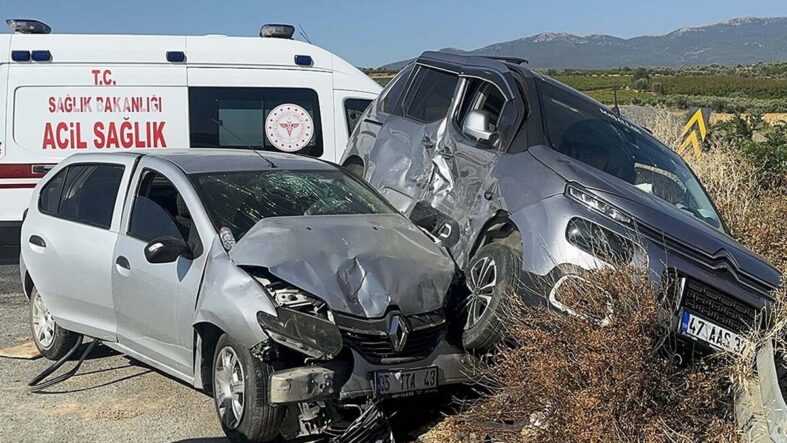 Manisa’da kaza: 3 yaralı