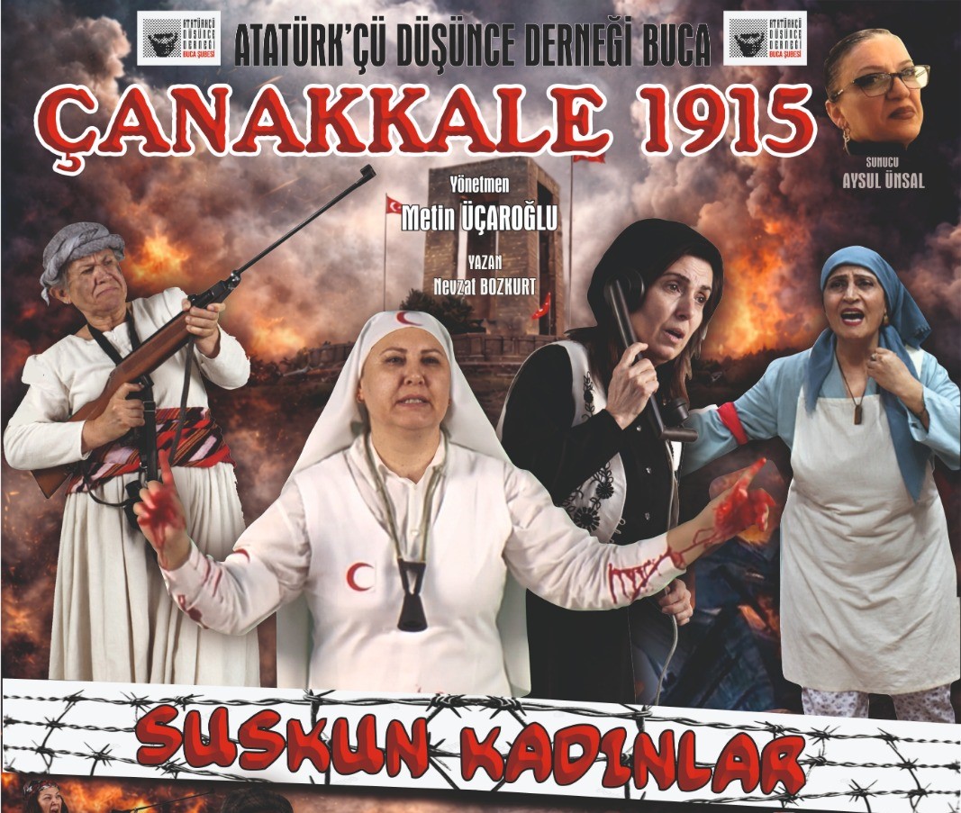 Suskun Kadınlar Çanakkale direnişi!1915 yılında Çanakkale cephesinde geçen eser.
