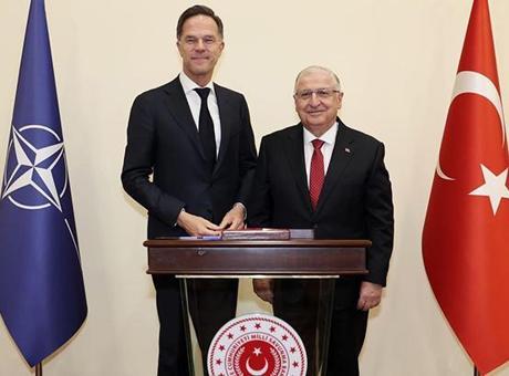 Bakan Güler NATO Genel Sekreteri Mark Rutte ile görüştü