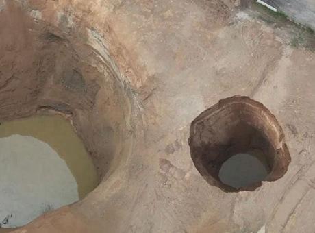 Burası Konya değil! Bir kentte obruk paniği: 9 günde çapı iki katına çıktı