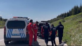 Bursa'da 'otoyola 5 yaşında çocuk bırakıldı' ihbarı ekipleri alarma geçirdi