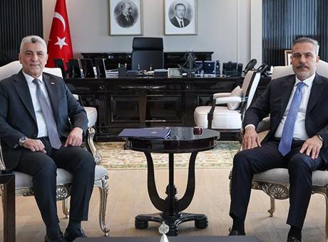 Dışişleri Bakanı Hakan Fidan, Ticaret Bakanı Ömer Bolat ile görüştü