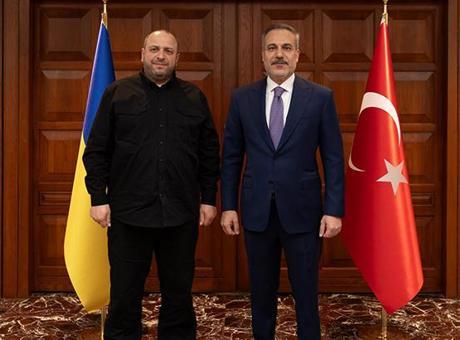 Dışişleri Bakanı Hakan Fidan, Umerov ile Ankara'da görüştü