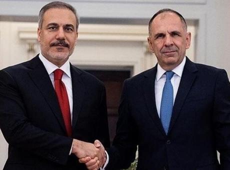 Dışişleri Bakanı Hakan Fidan'dan Yunan mevkidaşı ile 'Sumud' görüşmesi