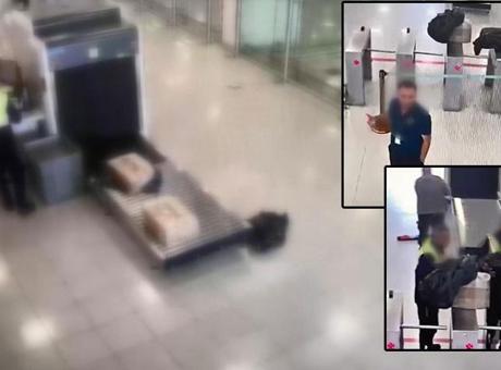 Görüntüler İstanbul Havalimanı'ndan! Yer hizmetleri aracıyla kokain sevkiyatı kamerada