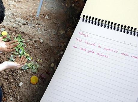 Okul saldırısında hayatlarını kaybeden öğrencilerin mezarına bırakıldı! Dikkat çeken not