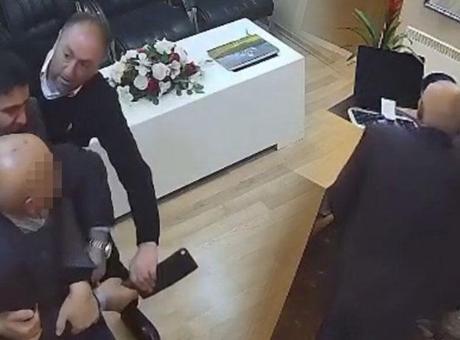 Ordu'da satırlı dehşet! Belediye personeline saldırı anı ortaya çıktı