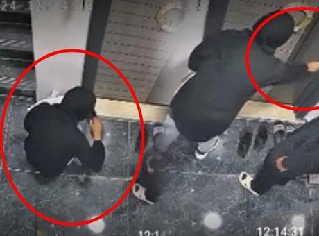 Siirt’te akıllara durgunluk veren olay! Ayakkabıyı koklayıp, kartla kapıyı zorladılar