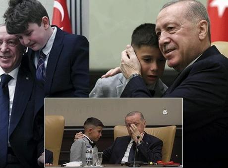 SON DAKİKA 23 NİSAN HABERLERİ: Cumhurbaşkanı Erdoğan, 23 Nisan'da çocuklarla bir araya geldi