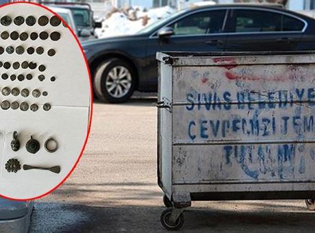 Tozu sildi, servet ortaya çıktı! Çöplükten çıkan hazine şaşırttı