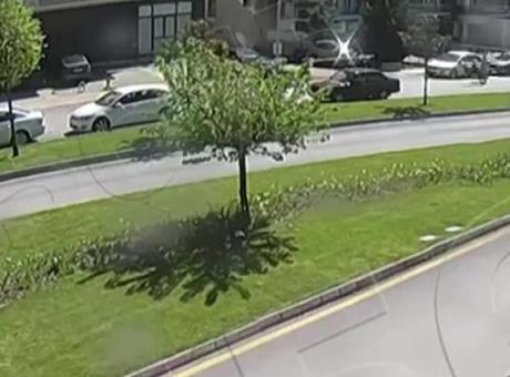 Yer: Amasya! Motosikletiyle yaptığı 3 saniyelik hata 46 bin lirasına mal oldu