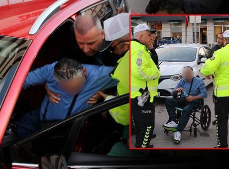 Yolculardan şoke eden itiraf! Engelli sürücüye korsan taksi cezası
