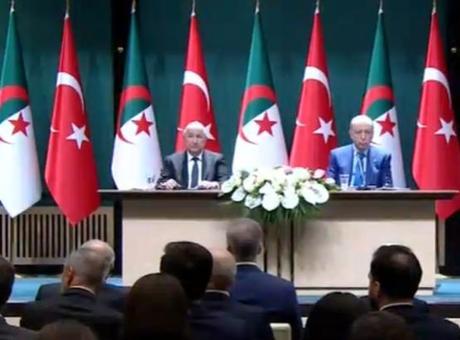 Cezayir Cumhurbaşkanı Ankara'da! İki ülke arasında 8 işbirliği anlaşması imzalanıyor