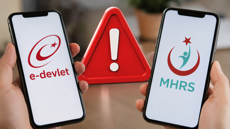 e-Devlet ve MHRS kullanıcılarına acil kodlu uyarı yapıldı